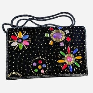 Vintage 90s Black Purse